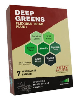 Army Painter: Flexible Triad Plus+ Deep Greens Set