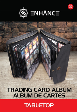 Enhance: TCG Card Album - Top Loader - Black