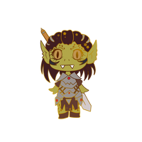Baldur’s Gate 3: Lae’zel Enamel Pin