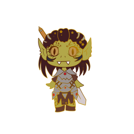 Baldur’s Gate 3: Lae’zel Enamel Pin