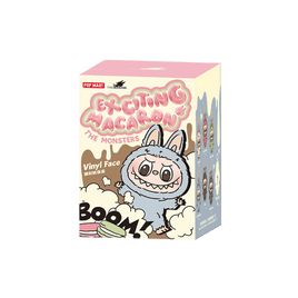 POP MART: THE MONSTERS Exciting Macaron Vinyl Face - 1 Blind Box