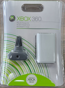 White Play and Charge Kit (Xbox 360)