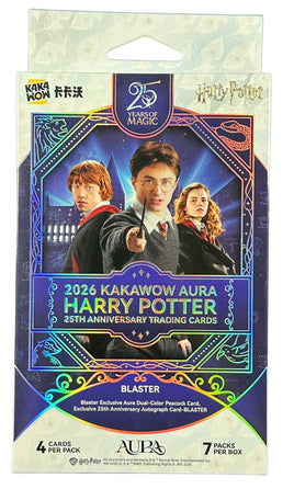 AURA: Harry Potter 25th Anniversary Trading Cards - Blaster Bundle