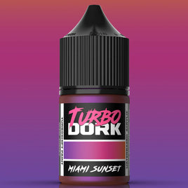 Turbo Dork: TurboShift Acrylic Paint - Miami Sunset
