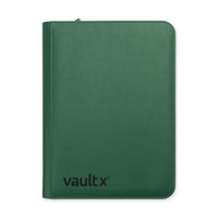 9 Pocket Exo-Tec Zip Binder : Metallic Green