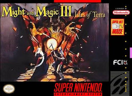 Might and Magic III Isles of Terra (Super Nintendo)