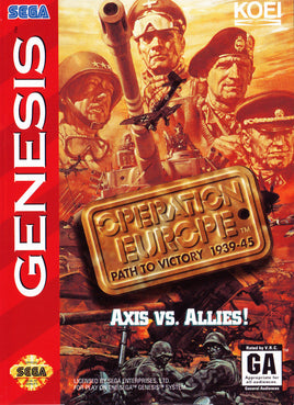 Operation Europe (Sega Genesis)