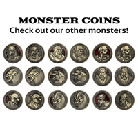 Monster Coins - Zombies - 10 Pack