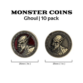 Monster Coins - Ghoul - 10 Pack