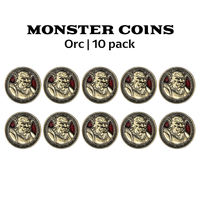 Monster Coins - Orcs - 10 Pack