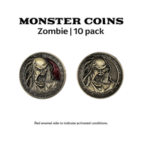 Monster Coins - Zombies - 10 Pack