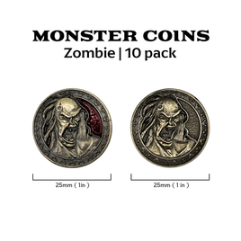 Monster Coins - Zombies - 10 Pack