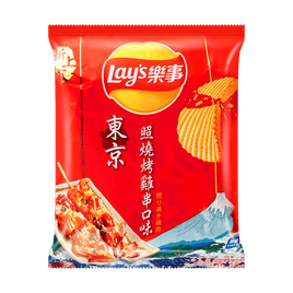 Lay's Taiwan Potato Chips Tokyo Yakitori Flavor 34g