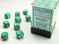 Chessex: D6 Marble Dice sets- 12mm