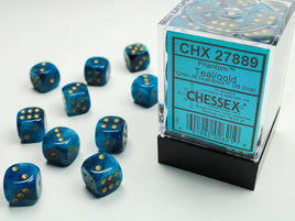 Chessex: D6 Phantom™ Dice sets - 12mm