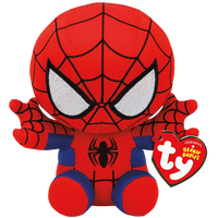 Ty Marvel Beanie Babies: Spiderman (Medium)