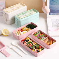 3 Layer Bento Box - The Mage's Emporium Kore Kawaii Kore Kawaii Shopify Collective Used English Japanese Style Comic Book