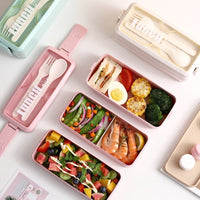 3 Layer Bento Box - The Mage's Emporium Kore Kawaii Kore Kawaii Shopify Collective Used English Japanese Style Comic Book
