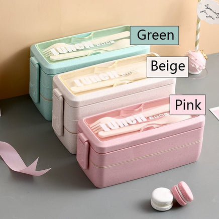3 Layer Bento Box - The Mage's Emporium Kore Kawaii Kore Kawaii Shopify Collective Used English Japanese Style Comic Book