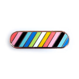 Pride Pals Flag Enamel Pin - Queer