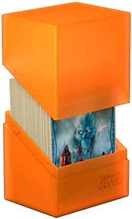 Ultimate Guard Boulder 100+ Frosted Poppy Topaz - Deck Case Box