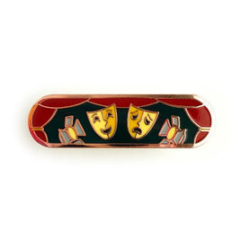 Pride Pals Personality Enamel Pin - Theater