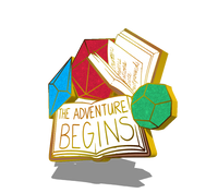Dungeons & Dragons Role: Dungeon Master Enamel Pin