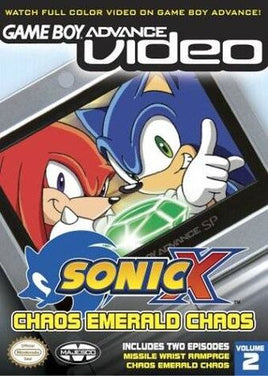 Game Boy Advance Video: Sonic X - Volume 2 (Gameboy Advance)
