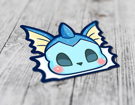 Pokemon: Vaporeon Eeveelution Peeker
