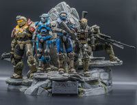 Halo Reach: Noble Team Statue + Game Bundle (Xbox 360)