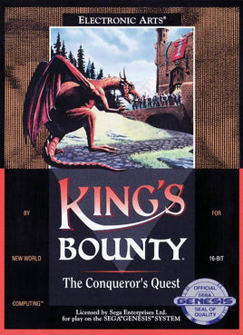 King's Bounty: The Conqueror's Quest (Sega Genesis)