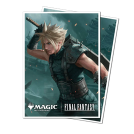 Deck Protector Sleeves: Apex - Magic: The Gathering FINAL FANTASY Cloud, Planet's Champion (105ct)