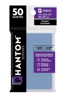 Phantom Sleeves: Purple Size (59mm x 92mm) 50 ct