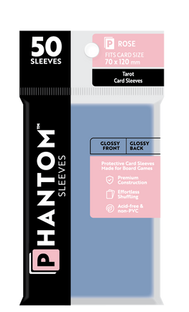 Phantom Sleeves: Rose Size (70mm x 120mm) 50 ct