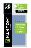 Phantom Sleeves: Lime Size (70mm x 110mm) 50 ct