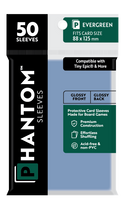 Phantom Sleeves: Evergreen Size (88mm x 125mm) 50 ct