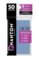 Phantom Sleeves: Violet Size (49mm x 93mm) 50 ct