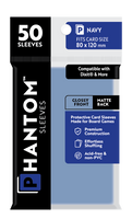 Phantom Sleeves: Navy Size (80mm x 120mm) 50 ct