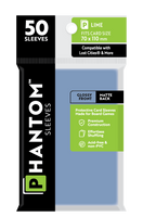 Phantom Sleeves: Lime Size (70mm x 110mm) 50 ct