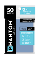 Phantom Sleeves: Sky Size (75mm x 105mm) 50 ct