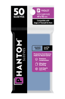 Phantom Sleeves: Violet Size (49mm x 93mm) 50 ct