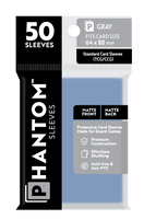 Phantom Sleeves: Gray Size (64mm x 88mm) 50 ct