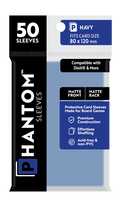 Phantom Sleeves: Navy Size (80mm x 120mm) 50 ct