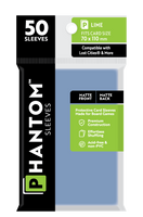 Phantom Sleeves: Lime Size (70mm x 110mm) 50 ct