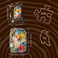 Ravensburger: Puzzle - Wooden Puzzles - Beautiful Birds (300 piece)