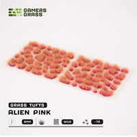Gamers Grass Tufts: Alien Tufts - Alien Pink - 6mm - Wild