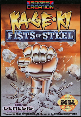 Ka-Ge-Ki Fists of Steel (Sega Genesis)