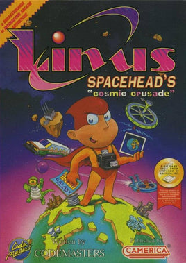 Linus Spacehead's Cosmic Adventure (Nintendo NES)