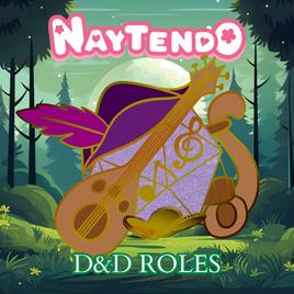 Dungeons & Dragons Role: Bard Enamel Pin