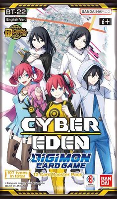 Digimon Trading Card Game: Cyber Eden Booster Pack (1 Booster Pack)